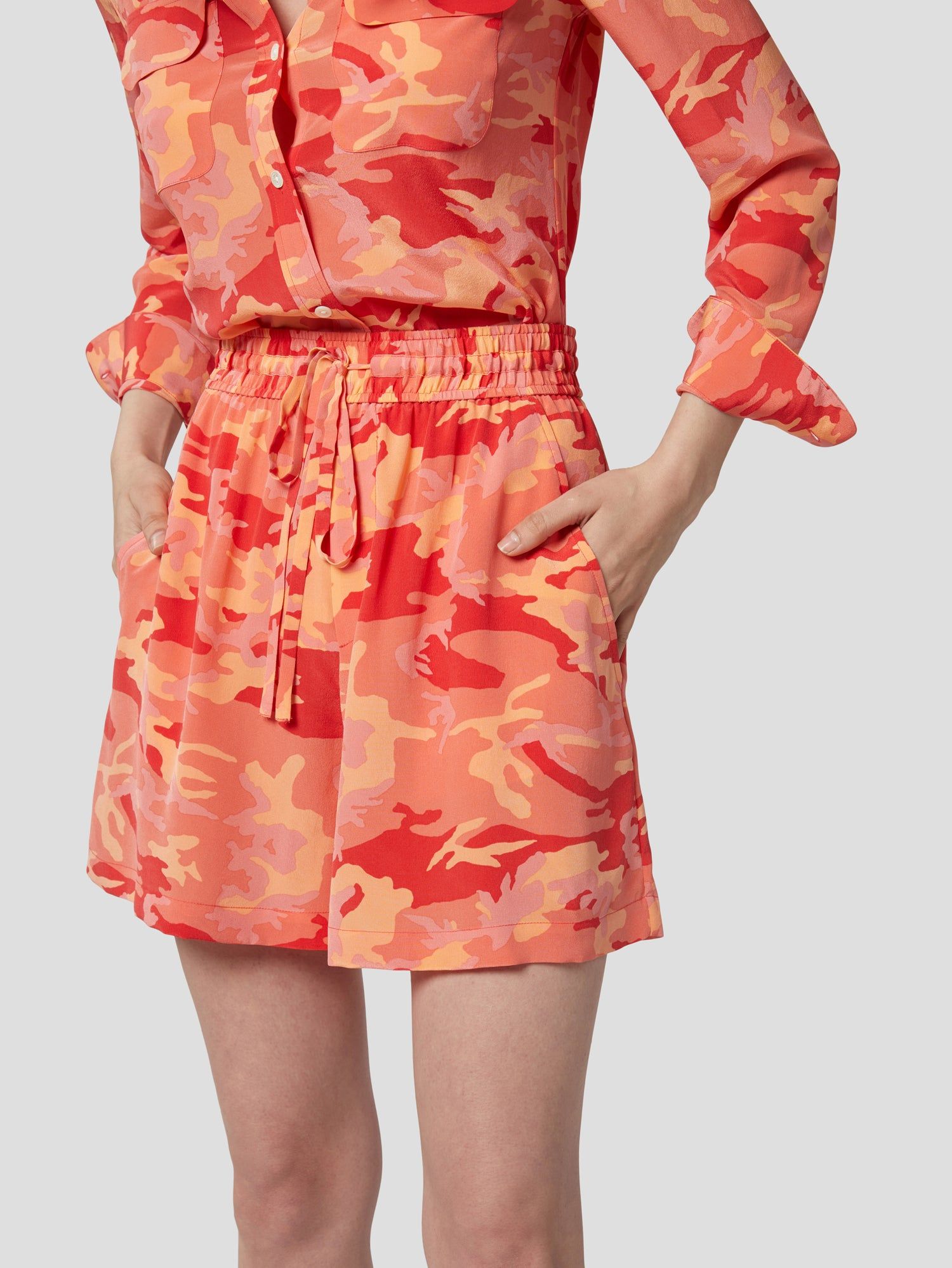 NIMMA SILK SHORT sold by Equipment