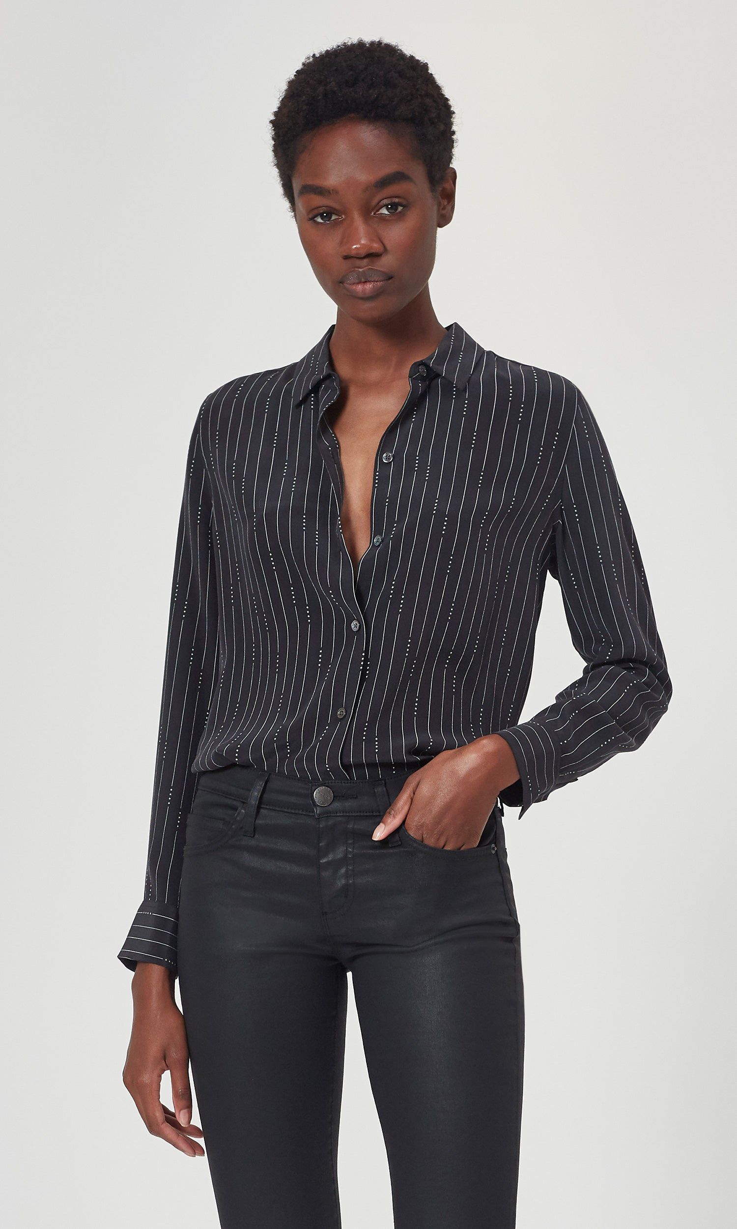 ESSENTIAL SILK SHIRT sold by Equipment product image thumbnail 2
