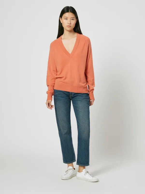 Madalene V-Neck Cashmere Sweater sold by Equipment