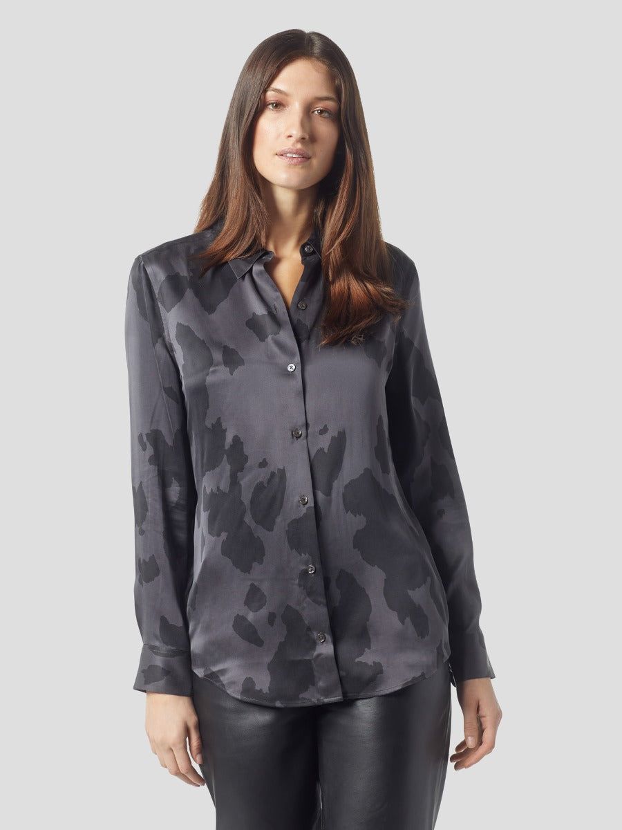 Essential Silk Satin Shirt sold by Equipment product image thumbnail 3