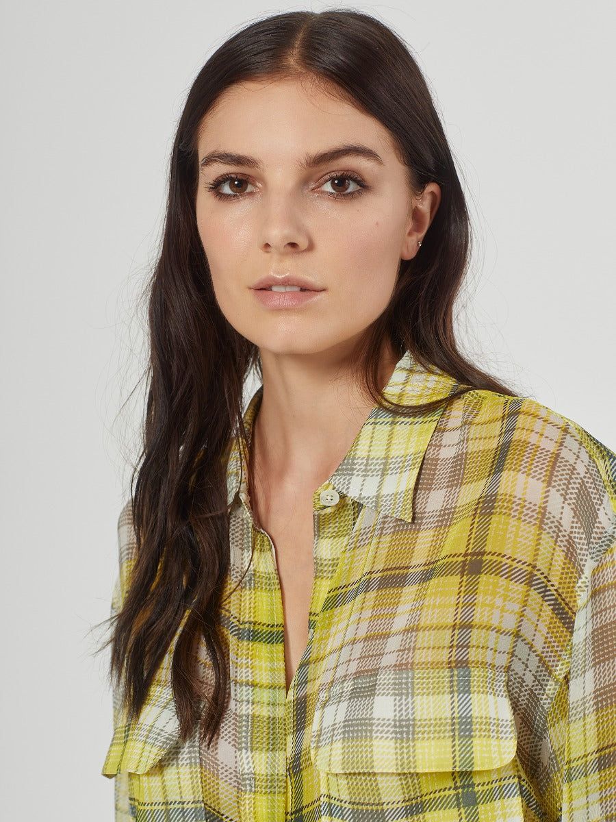 MELANIE SILK SHIRT sold by Equipment product image thumbnail 3