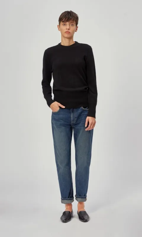 Sanni Cashmere Crew Neck Sweater sold by Equipment