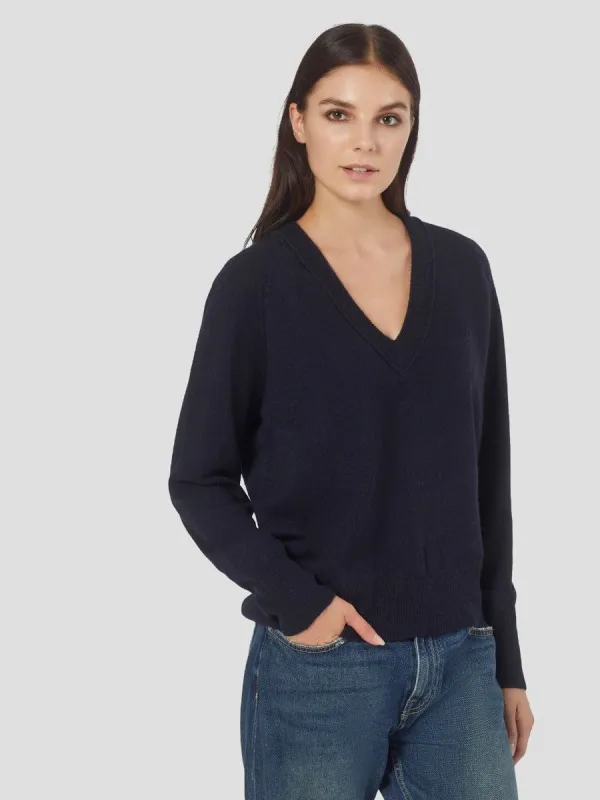 Madalene V-Neck Cashmere Sweater sold by Equipment