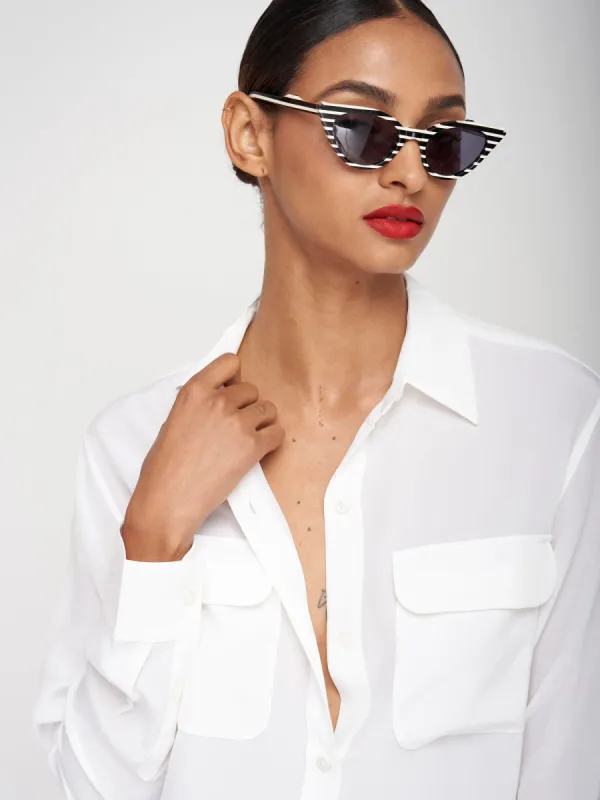 Signature Silk Shirt sold by Equipment