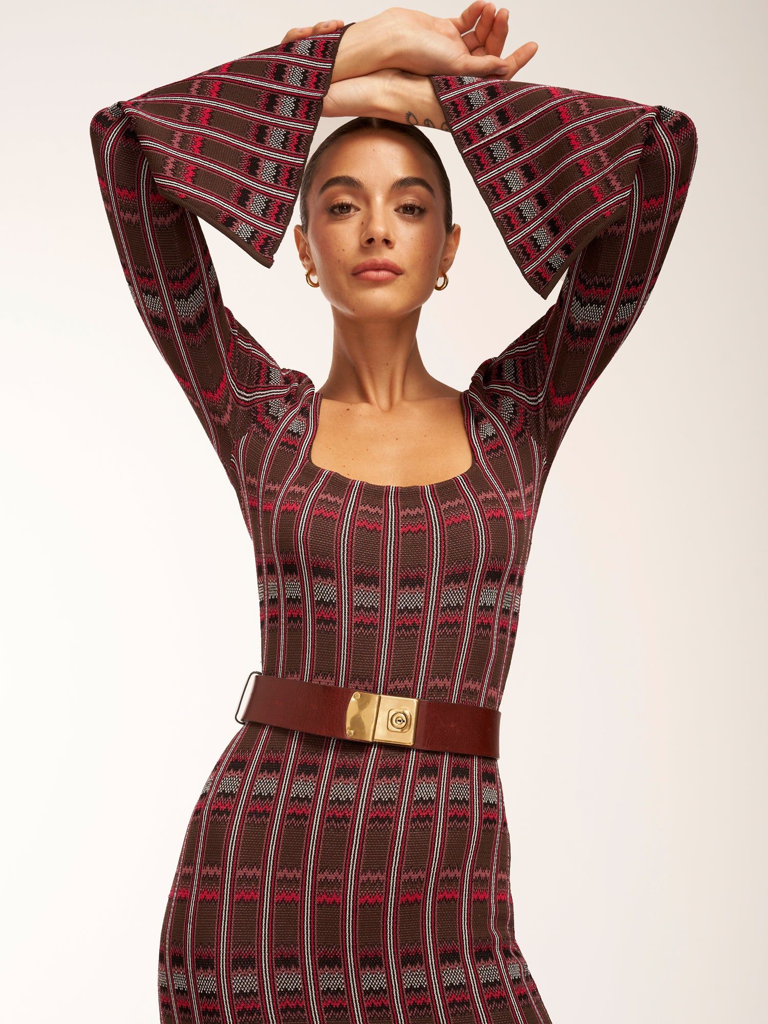 Cyrienne Midi Knit Dress sold by Equipment product image thumbnail 2