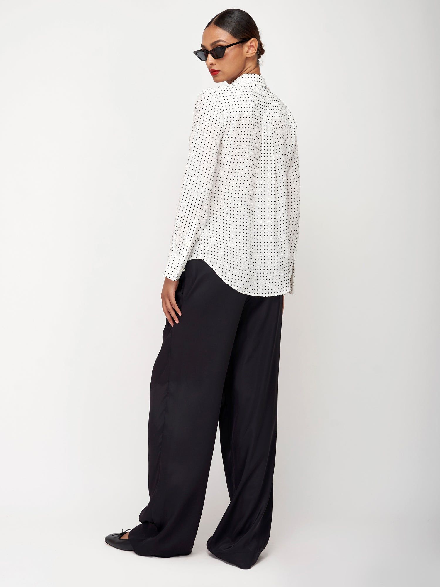 Slim Signature Silk Shirt sold by Equipment product image thumbnail 4