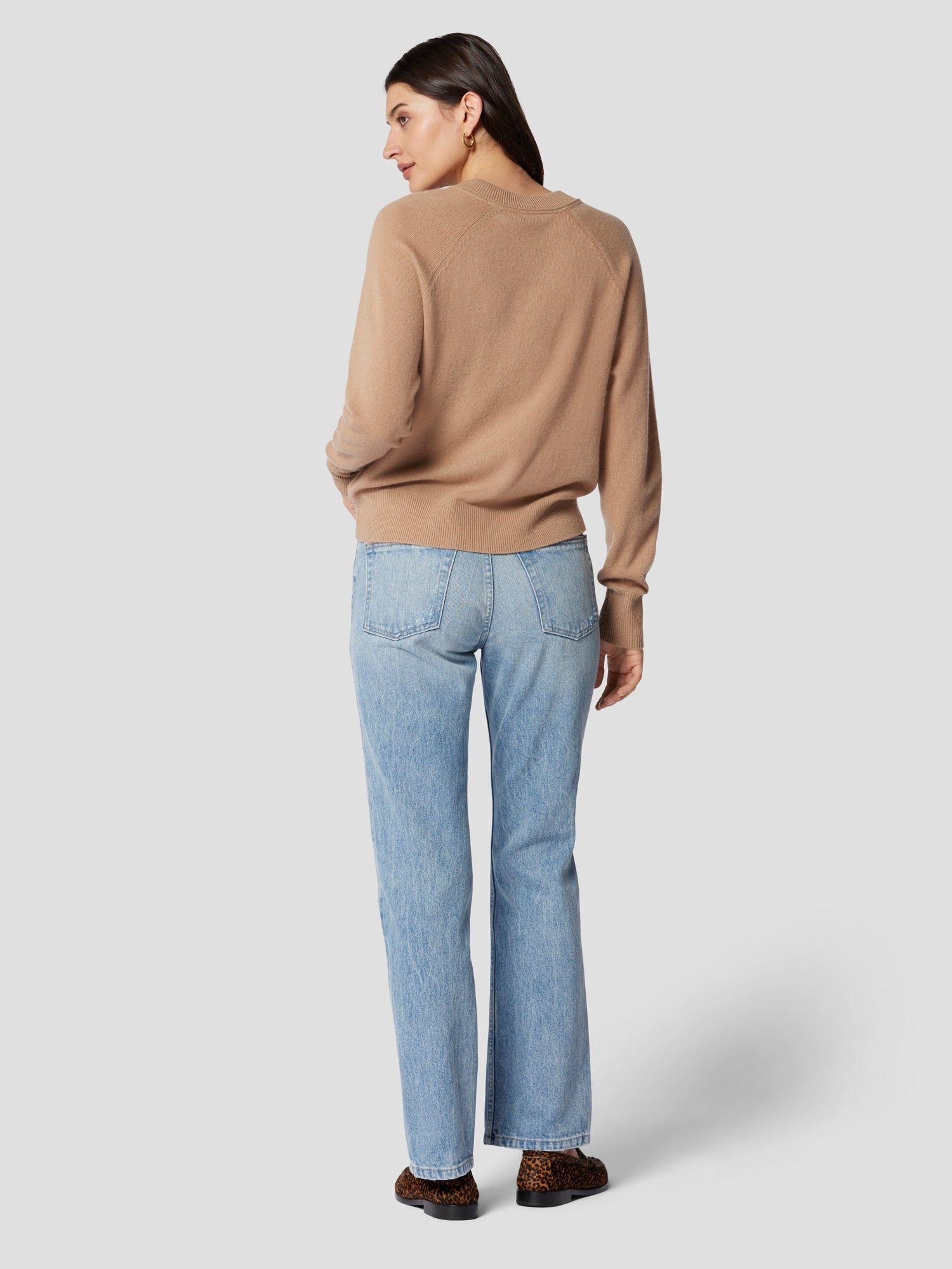 Madalene V-Neck Cashmere Sweater sold by Equipment product image thumbnail 5