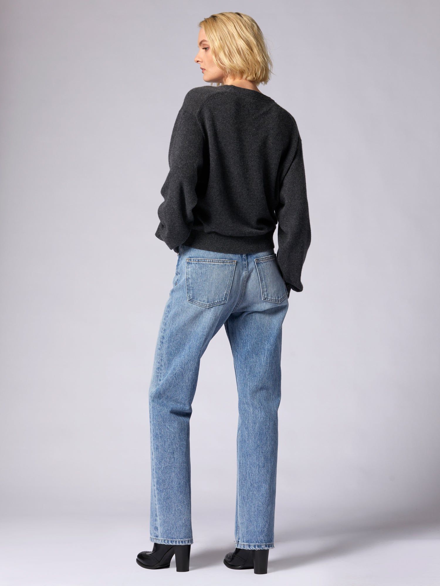 Elodie Crewneck Cashmere Sweater sold by Equipment product image thumbnail 4