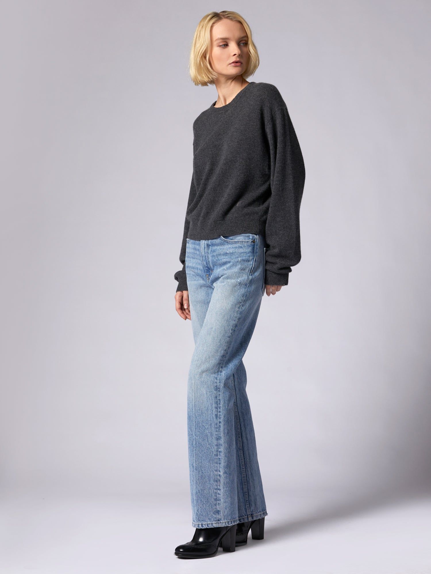 Elodie Crewneck Cashmere Sweater sold by Equipment product image thumbnail 2
