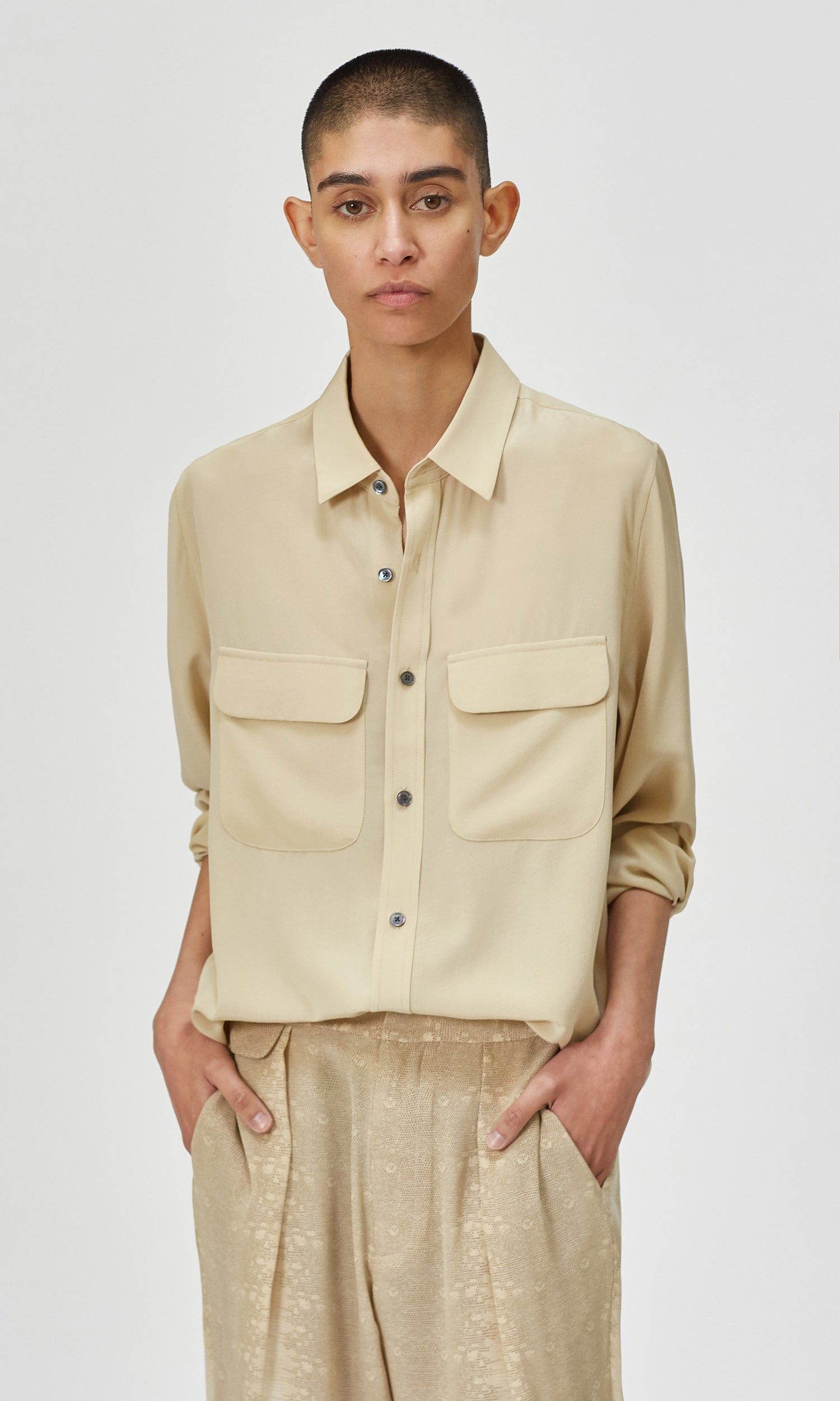 The Original Silk Shirt sold by Equipment product image thumbnail 11