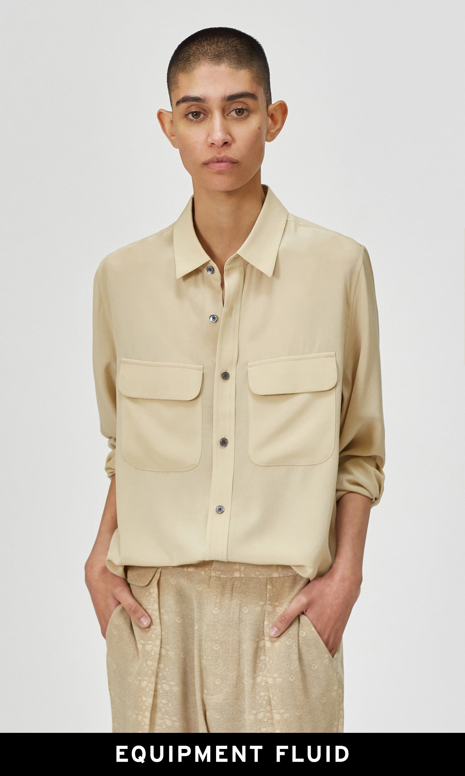 The Original Silk Shirt sold by Equipment