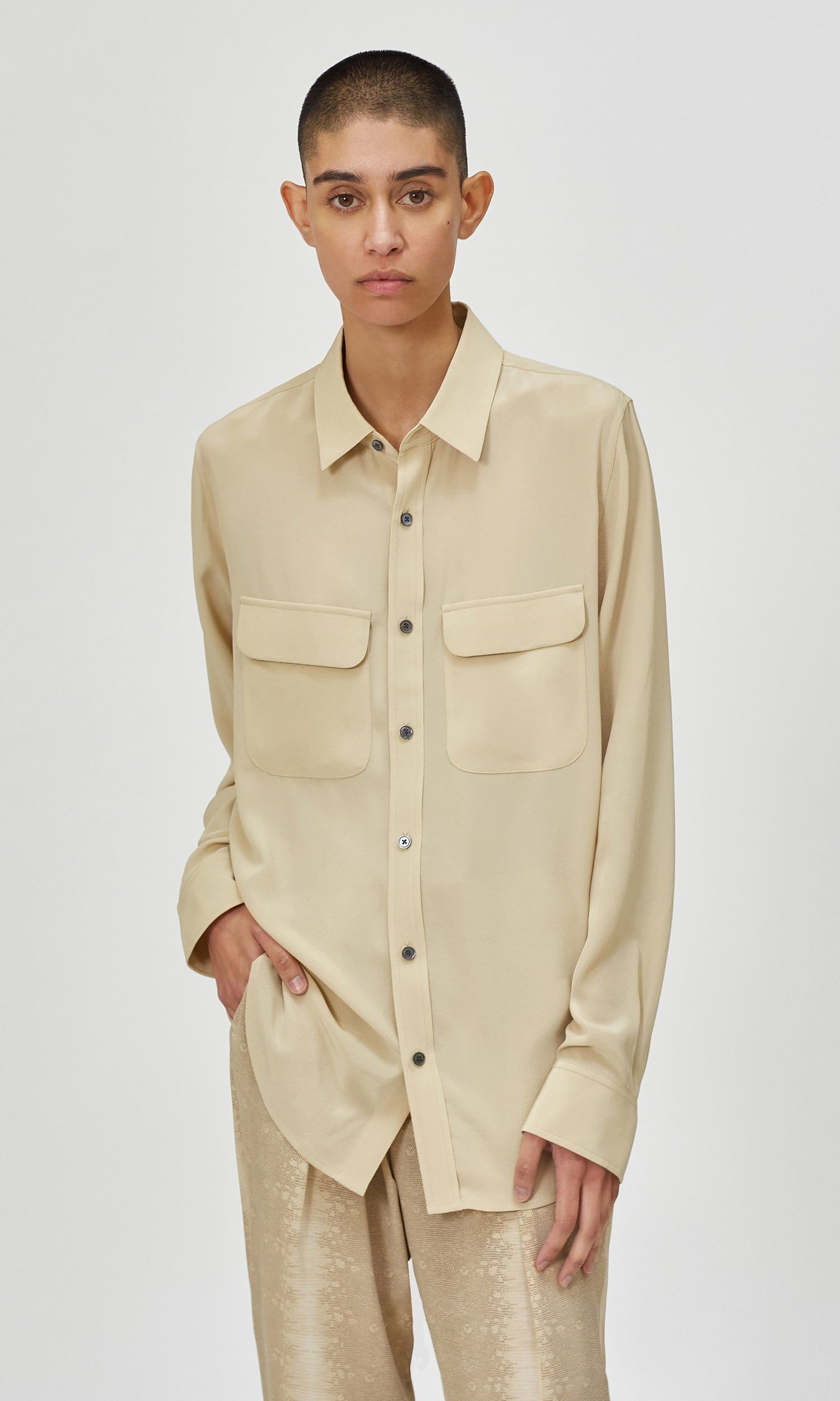 The Original Silk Shirt sold by Equipment product image thumbnail 5