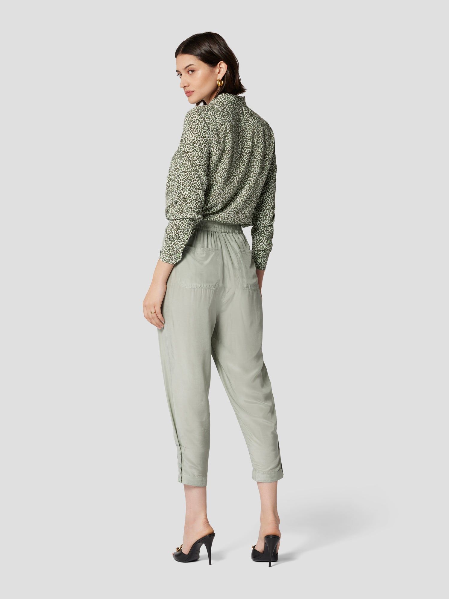 LEEMA SILK SHIRT W/POCKET sold by Equipment product image thumbnail 6