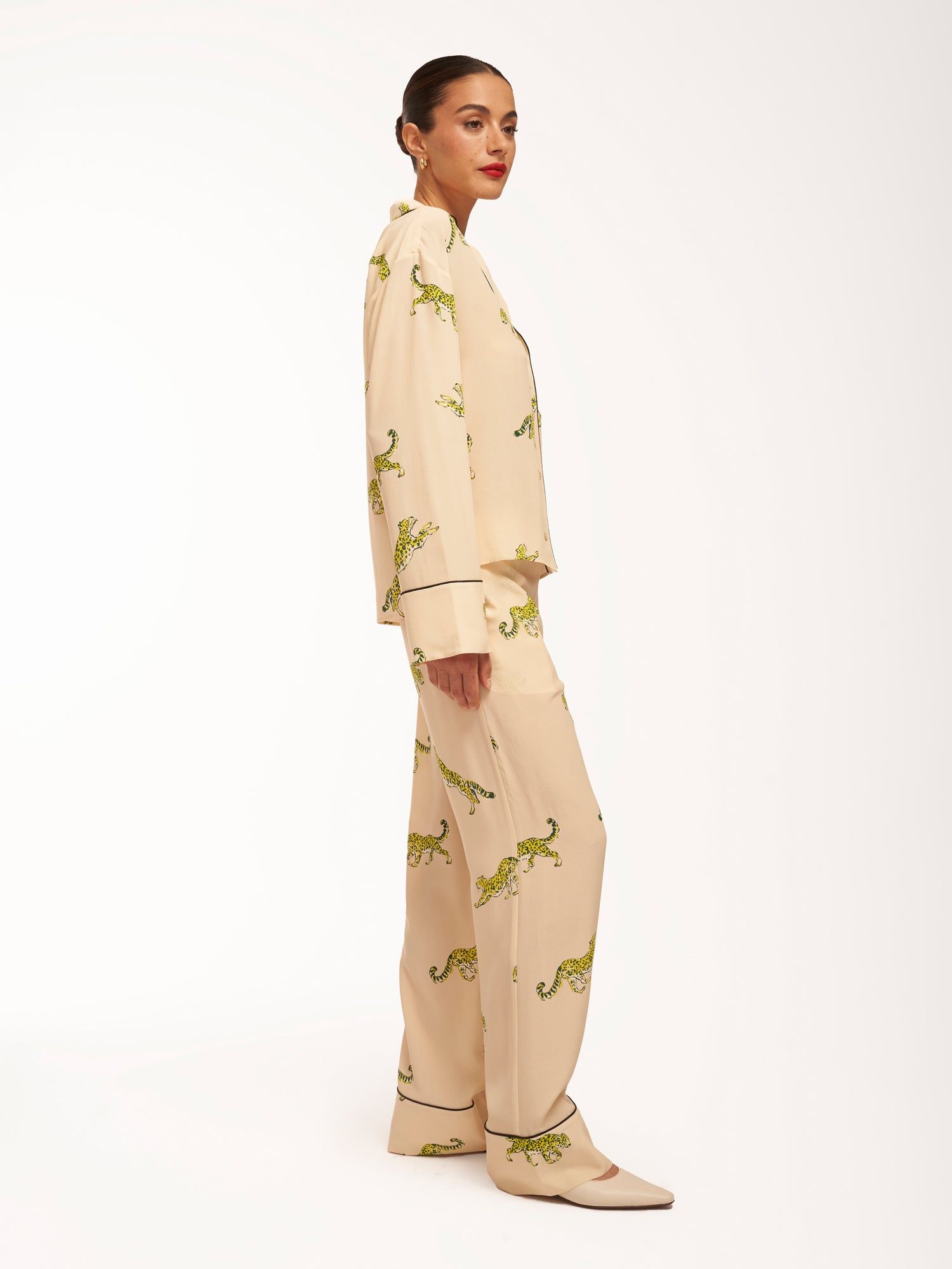 Shalom Long Sleeve Silk Shirt sold by Equipment product image thumbnail 3