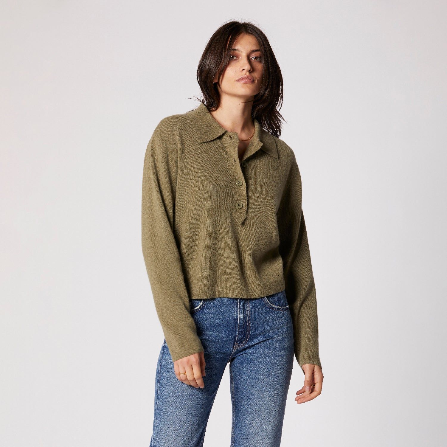 KIT POLO SWEATER sold by Equipment product image thumbnail 7