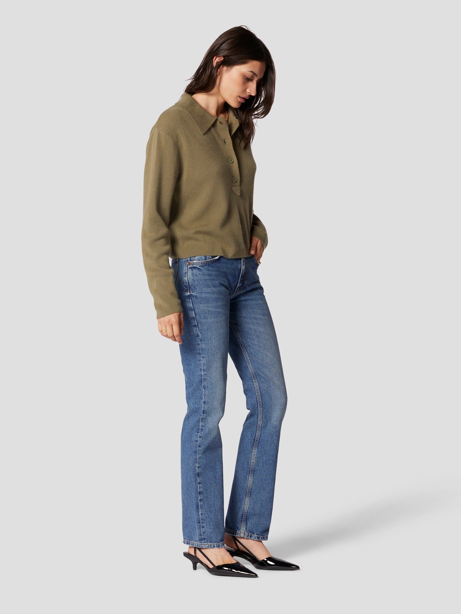 KIT POLO SWEATER sold by Equipment product image thumbnail 4