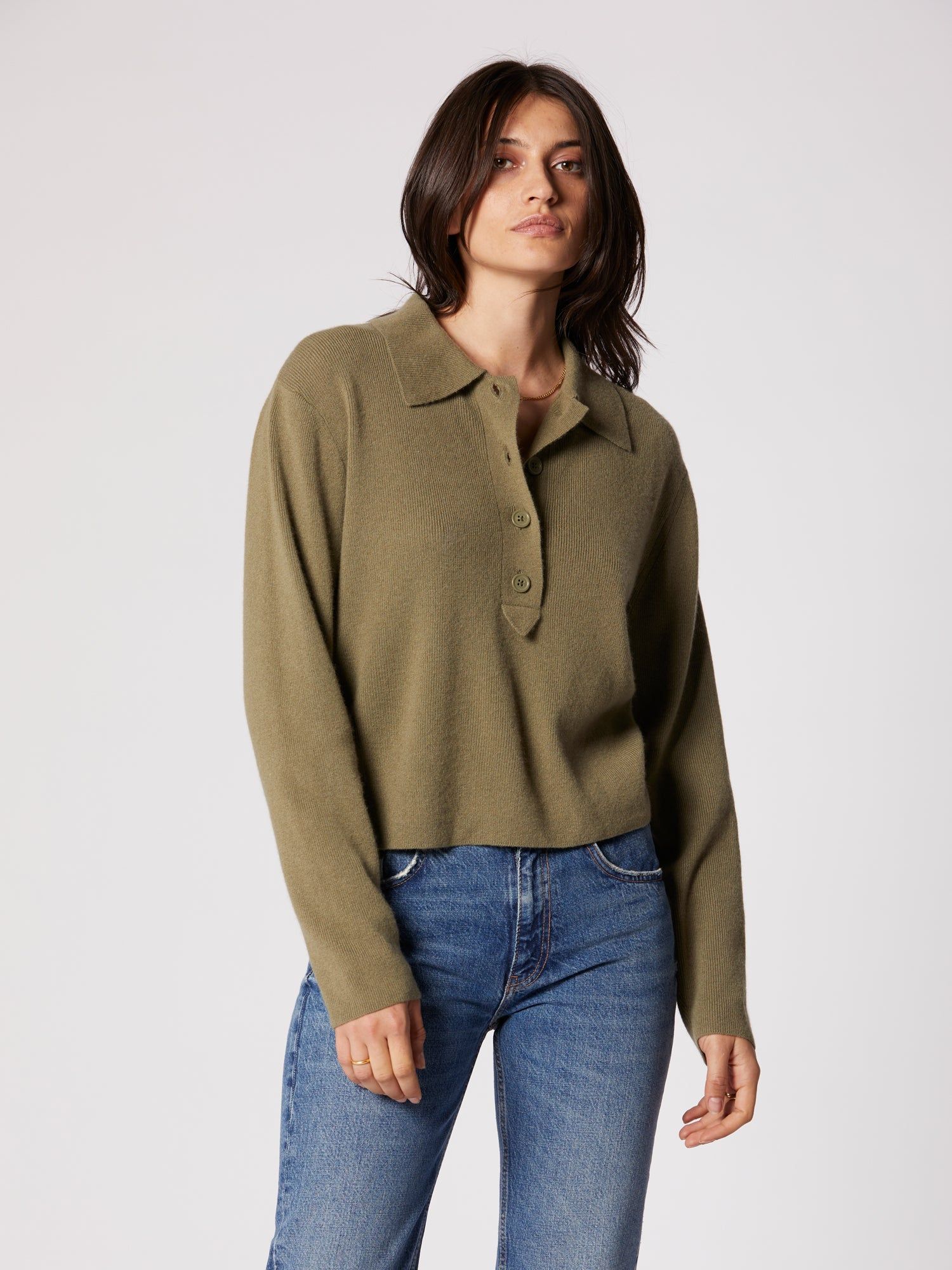 KIT POLO SWEATER sold by Equipment