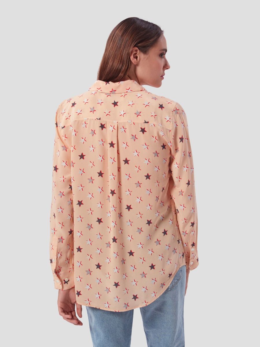 Slim Signature Silk Shirt sold by Equipment product image thumbnail 5