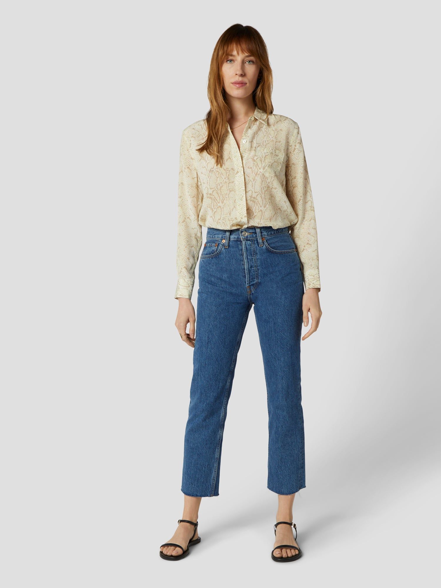 LEEMA SILK SHIRT WITH POCKET sold by Equipment product image thumbnail 2