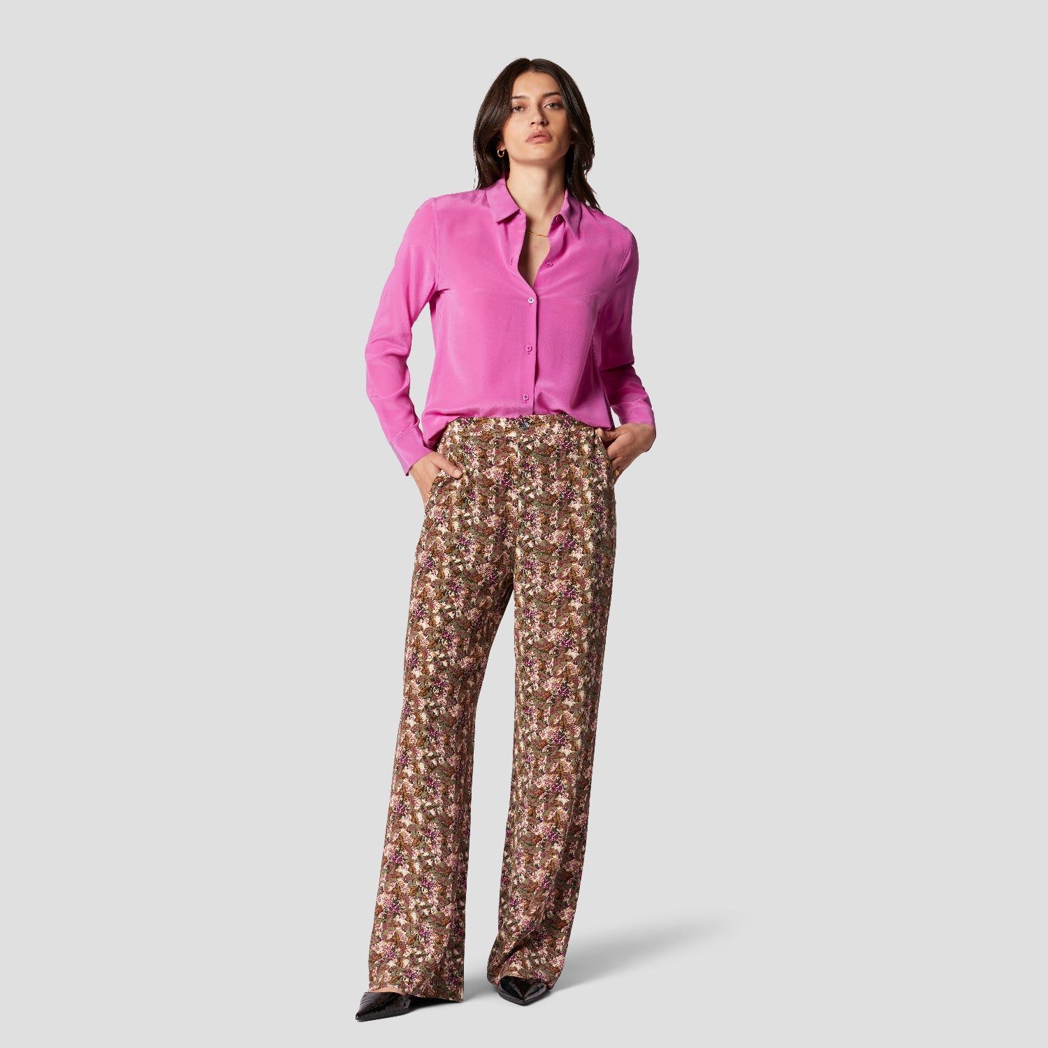 ESSENTIAL SILK SHIRT sold by Equipment product image thumbnail 7