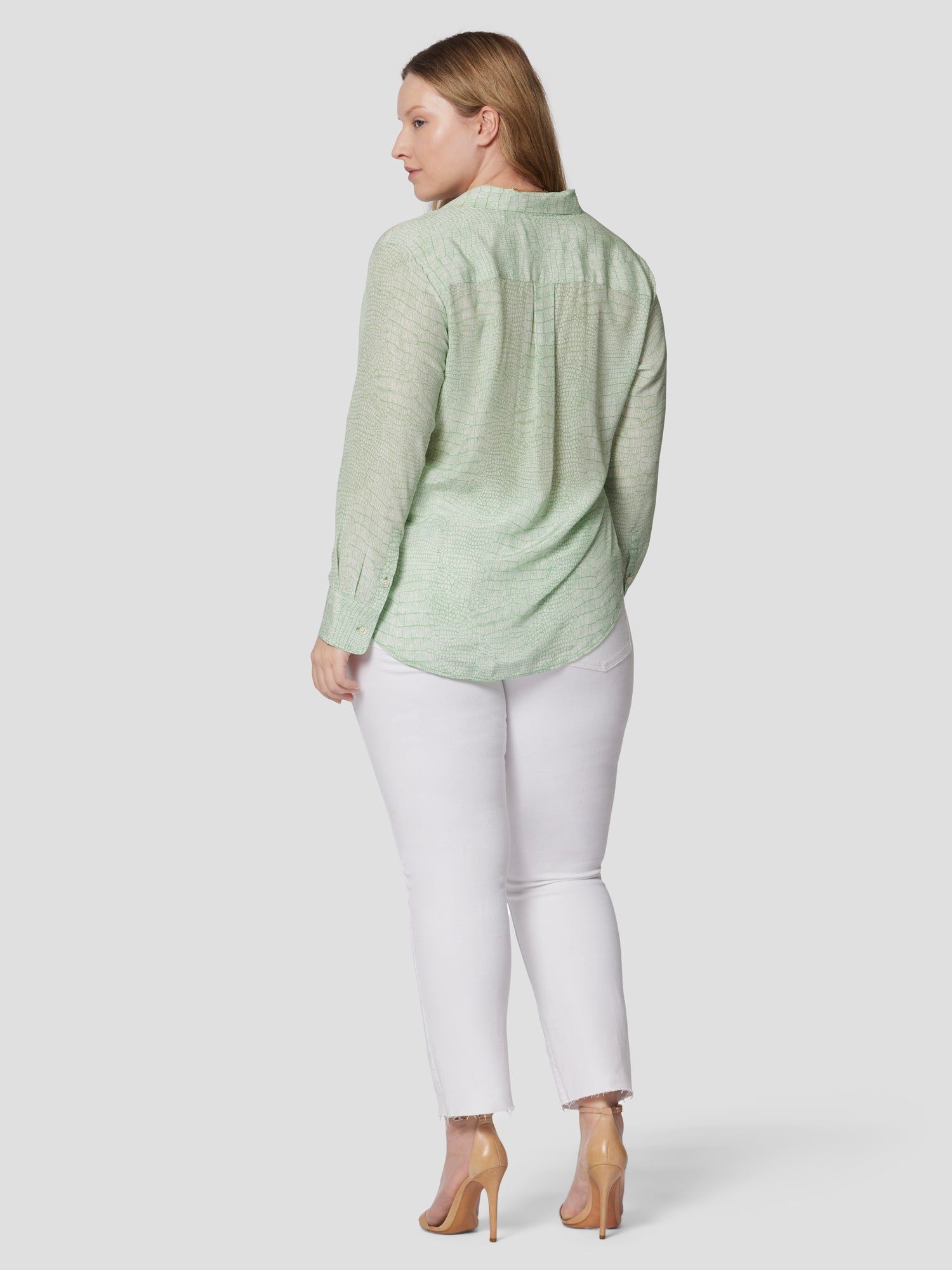 Slim Signature Silk Shirt sold by Equipment product image thumbnail 9