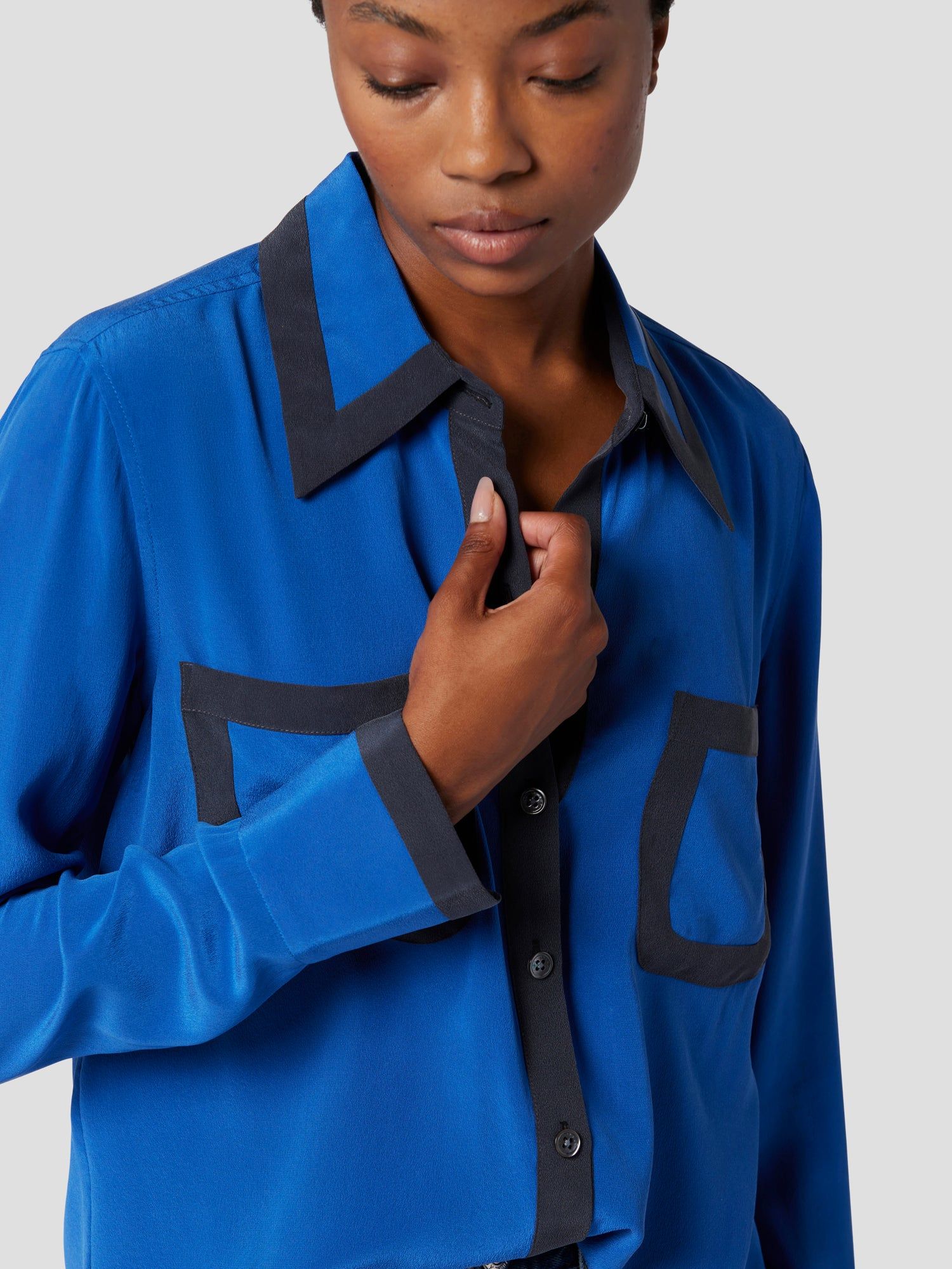 LEONCEL SILK SHIRT sold by Equipment