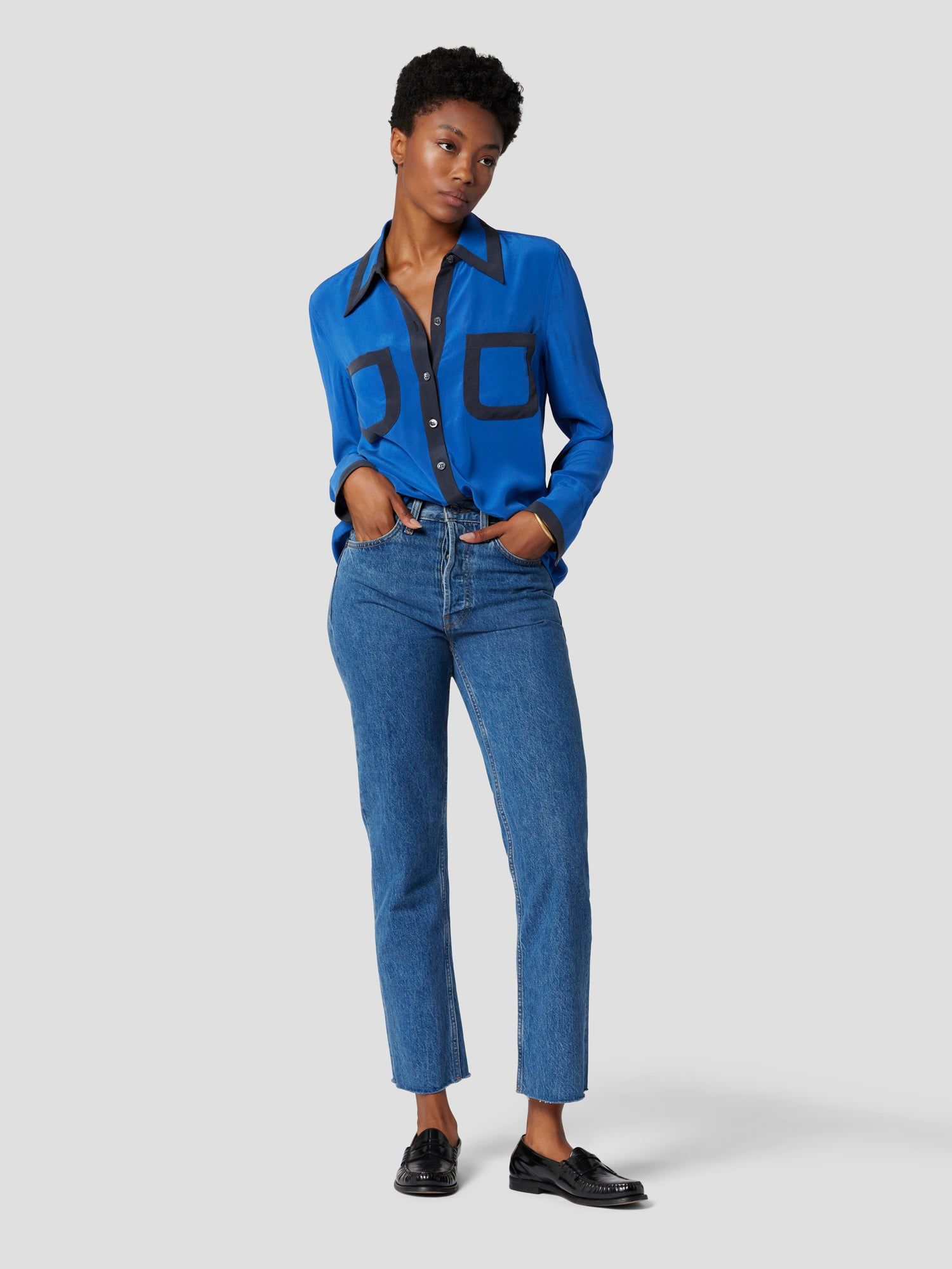 LEONCEL SILK SHIRT sold by Equipment product image thumbnail 2