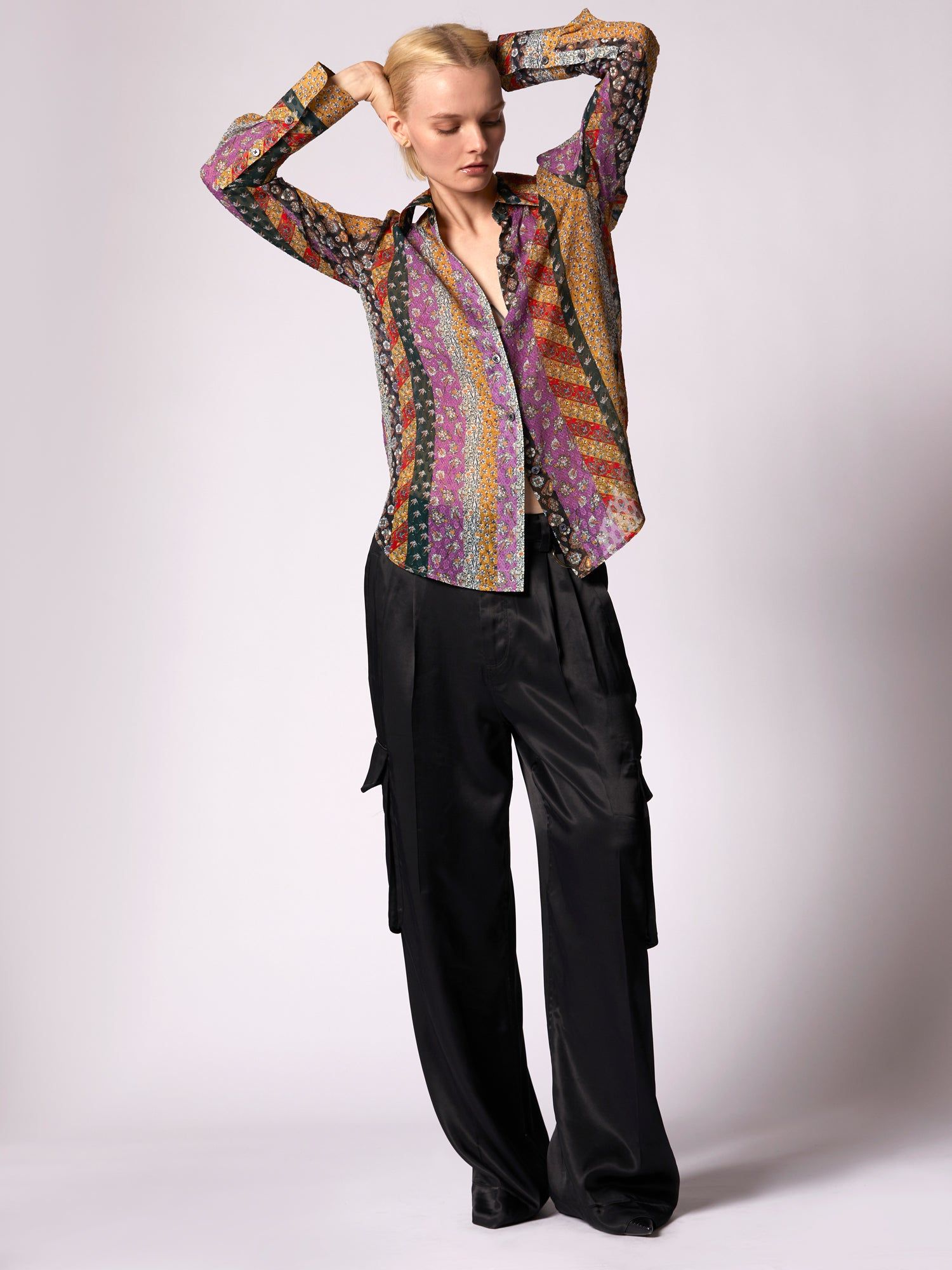 Quinne Silk Shirt sold by Equipment product image thumbnail 2