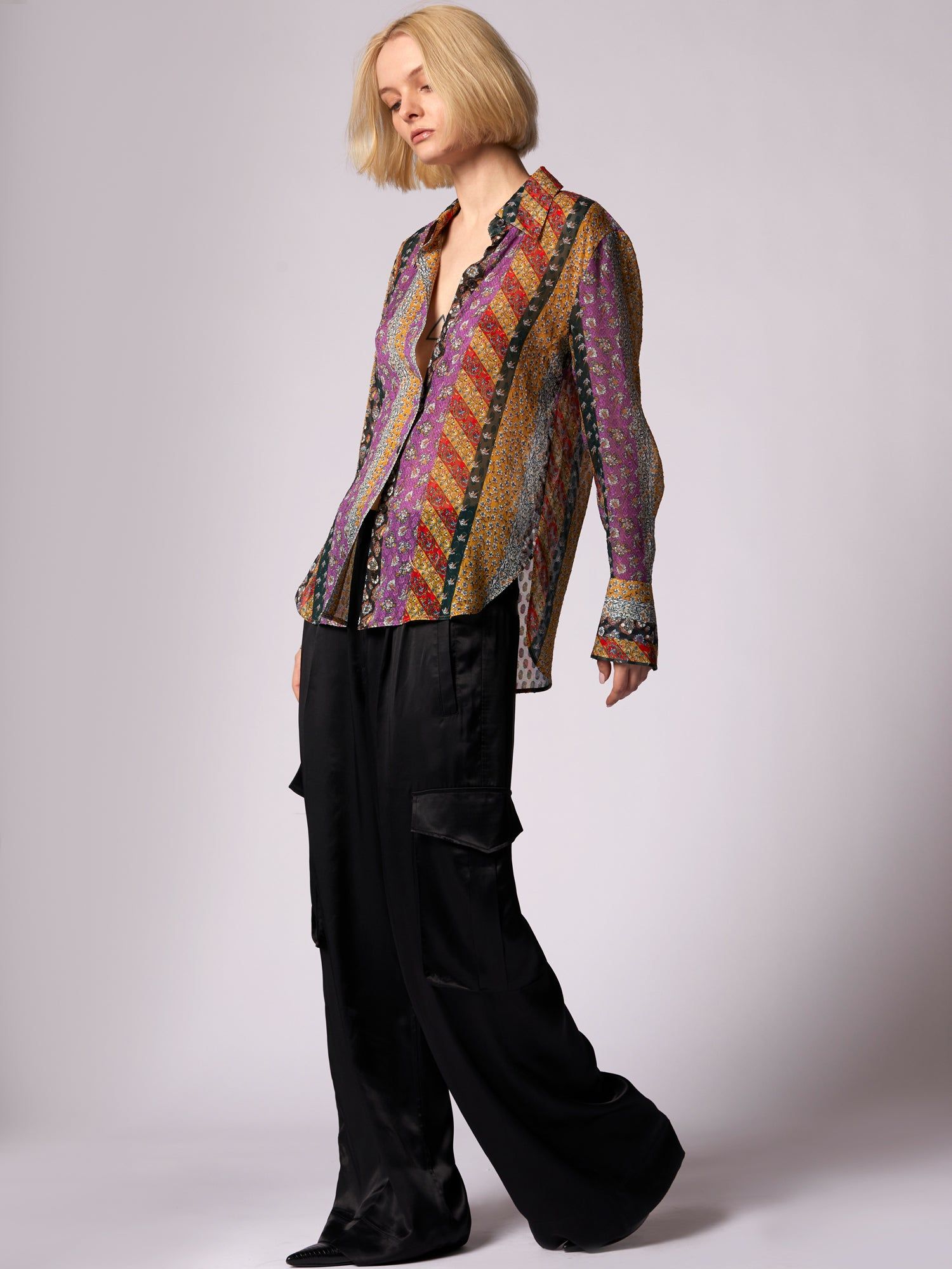 Quinne Silk Shirt sold by Equipment product image thumbnail 3