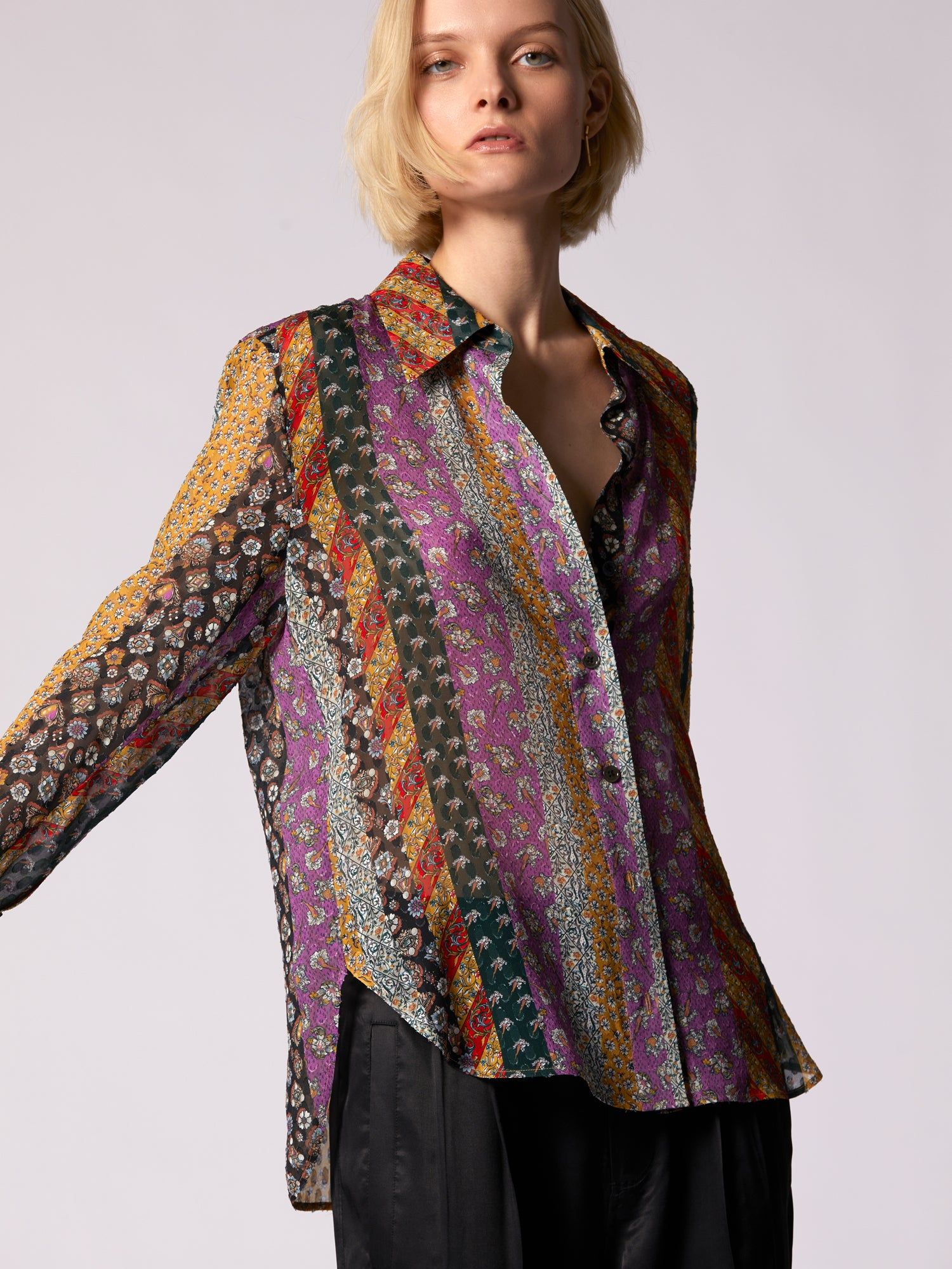 Quinne Silk Shirt sold by Equipment