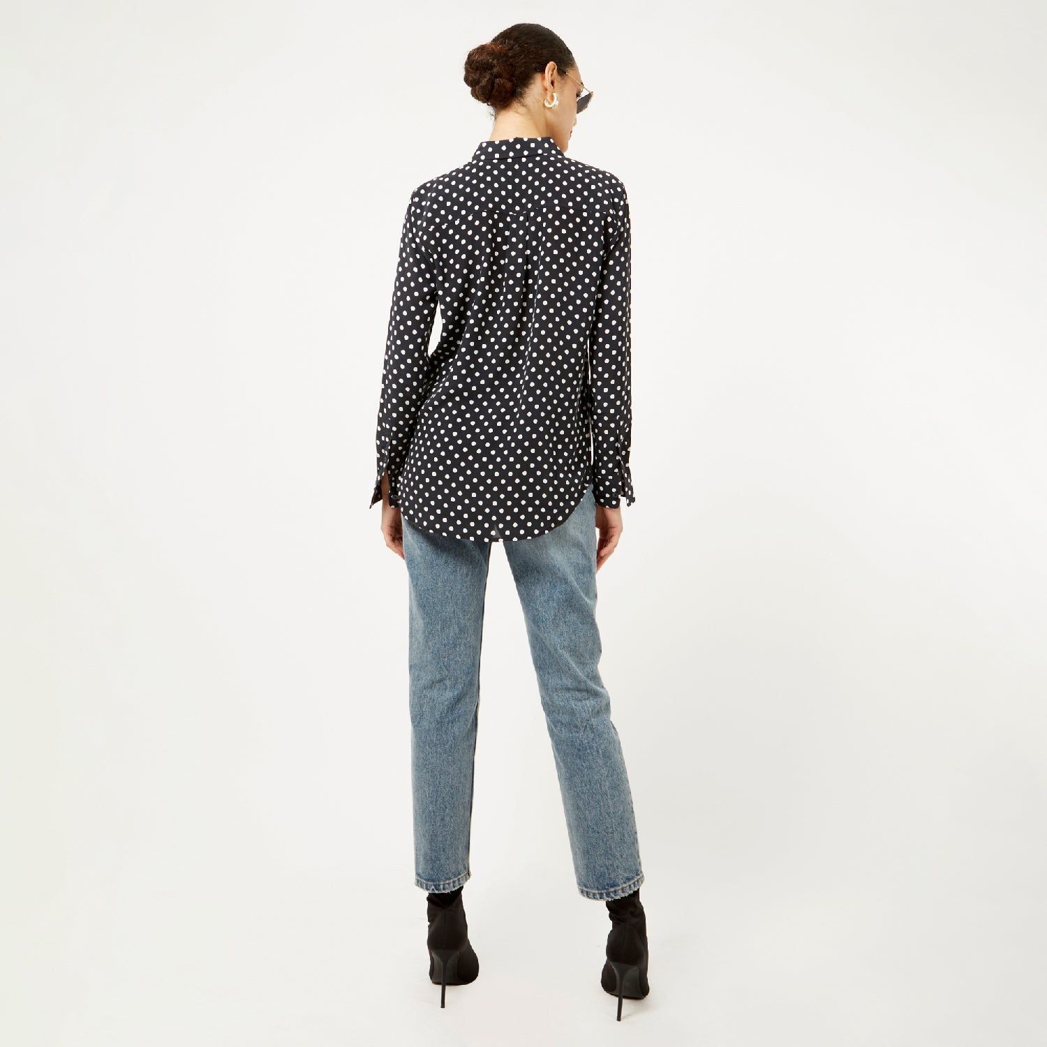 Slim Signature Silk Shirt sold by Equipment product image thumbnail 4