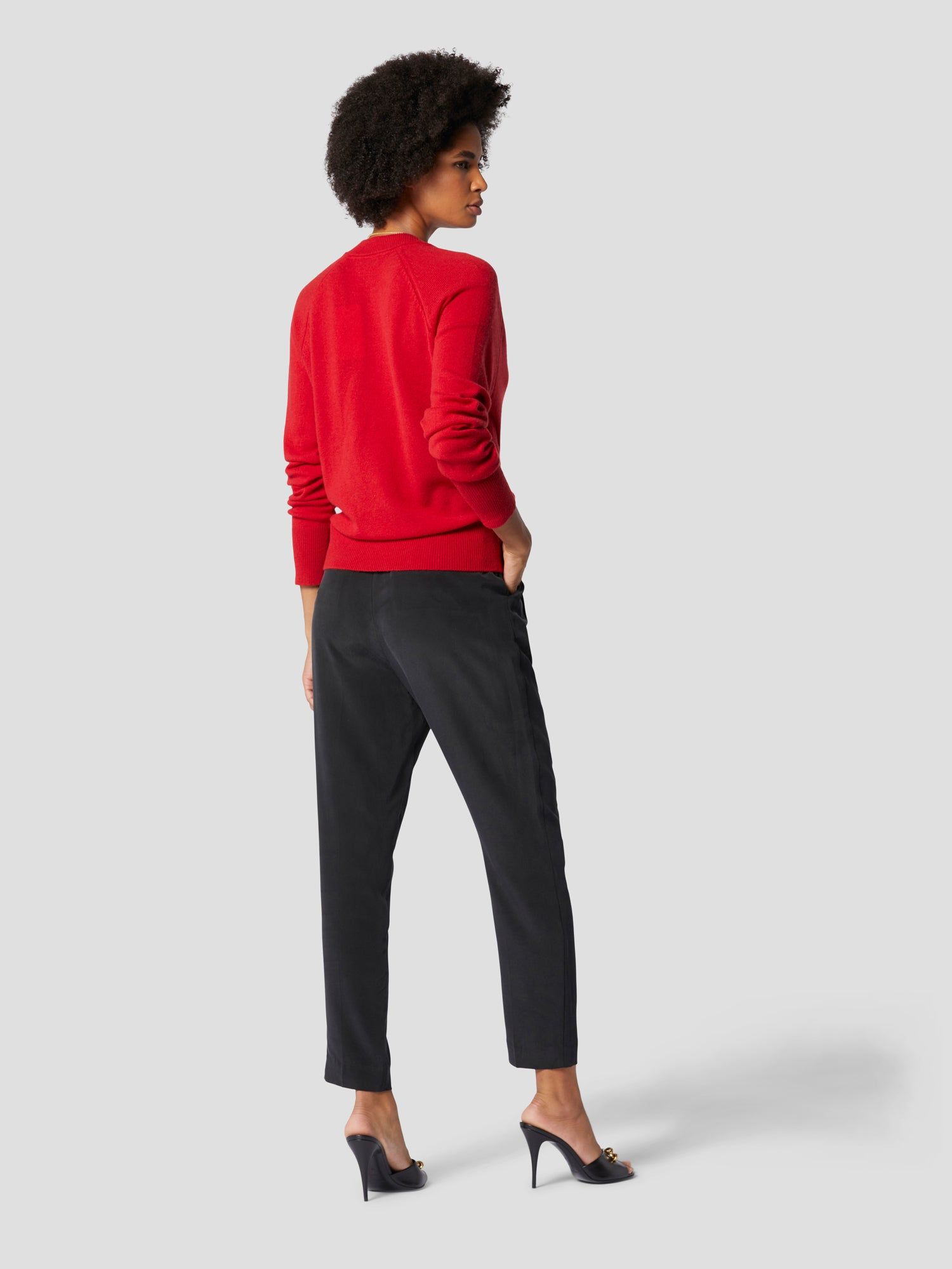 Madalene V-Neck Cashmere Sweater sold by Equipment product image thumbnail 6