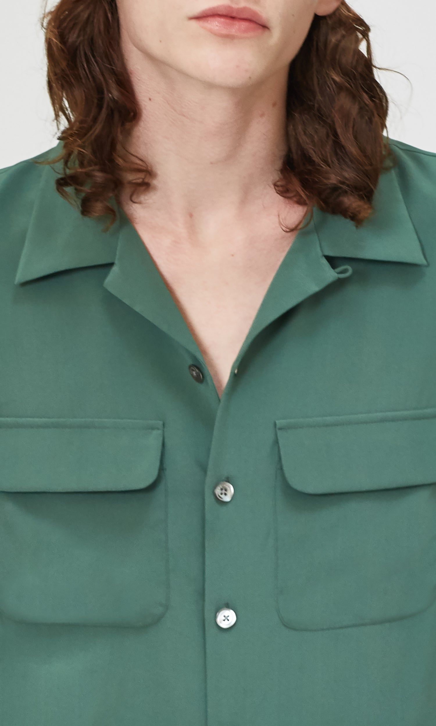 The Short Sleeve Original Silk Cuban Shirt sold by Equipment product image thumbnail 5