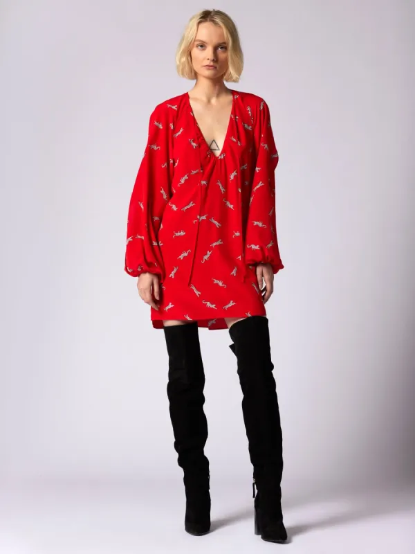 Cameron Mini Silk Dress sold by Equipment