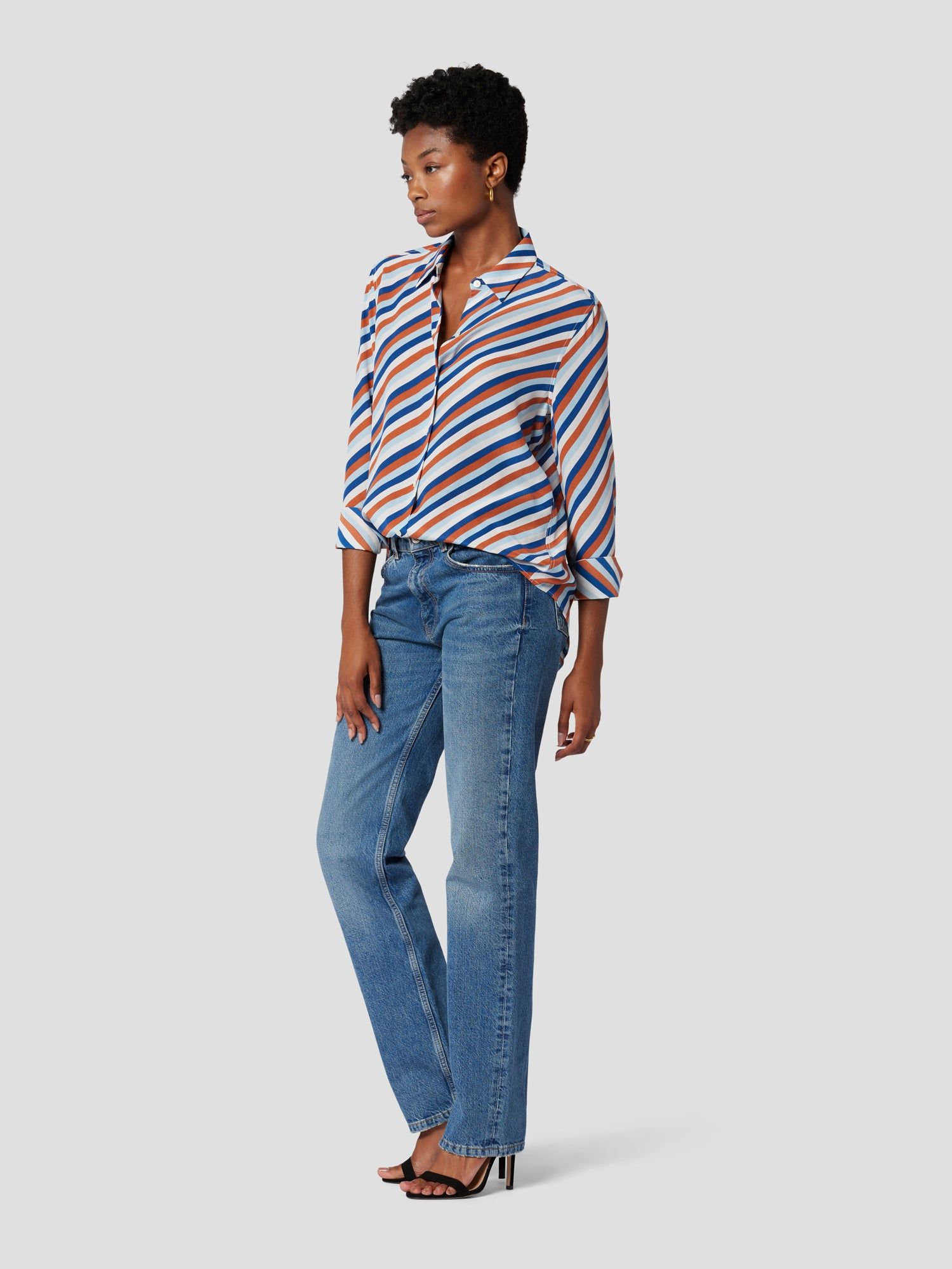 ESSENTIAL SILK SHIRT sold by Equipment product image thumbnail 4