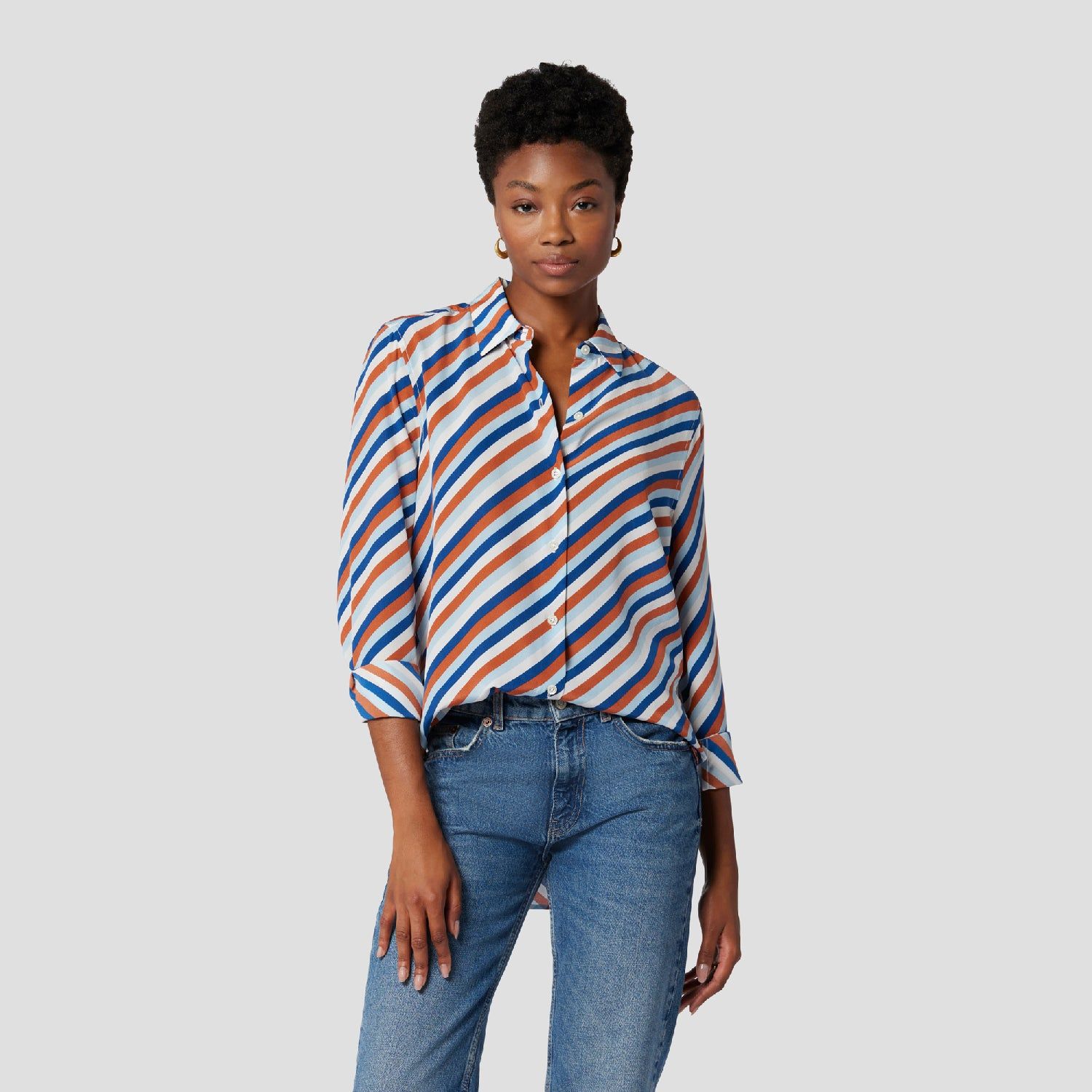 ESSENTIAL SILK SHIRT sold by Equipment product image thumbnail 7