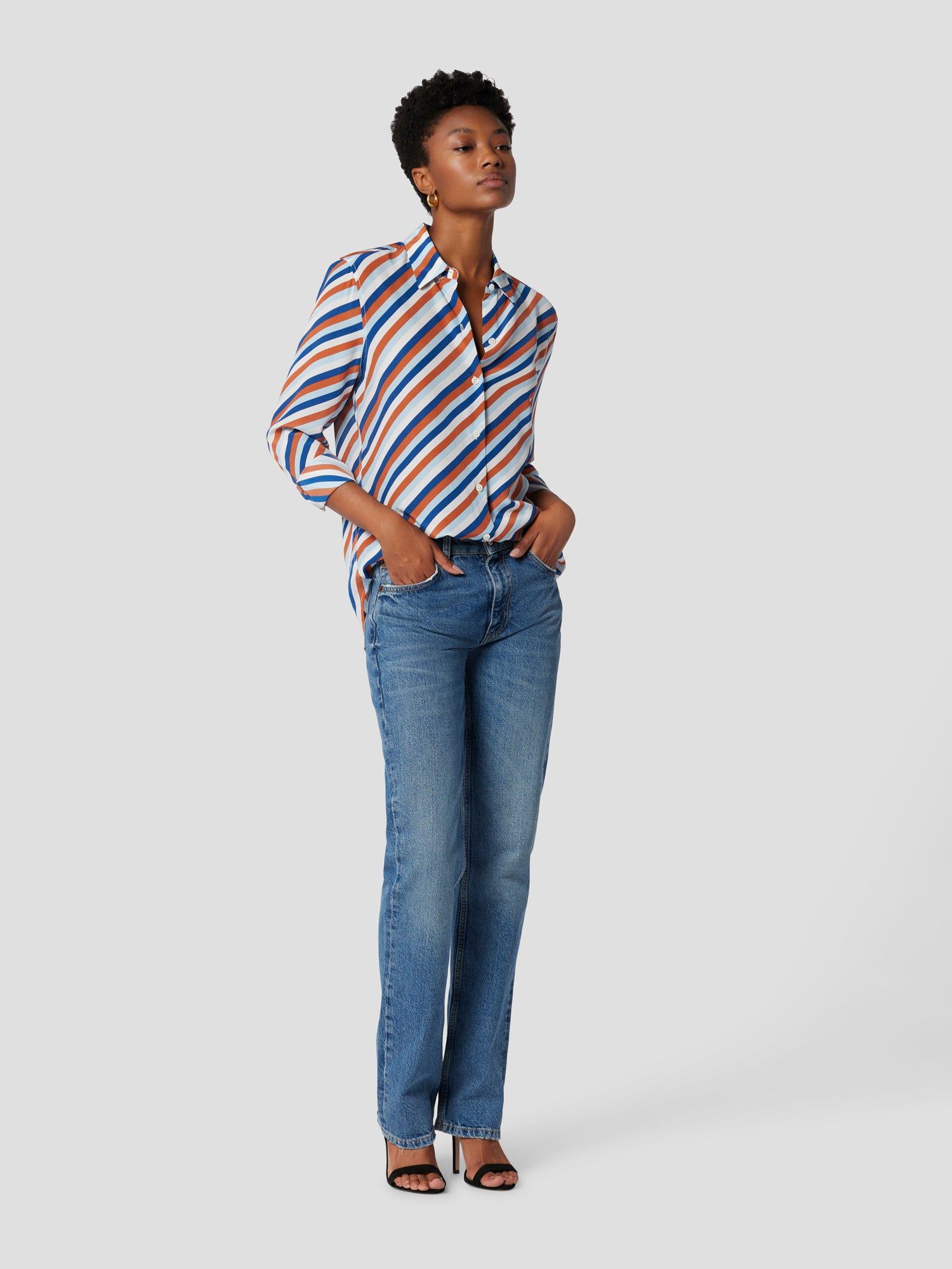 ESSENTIAL SILK SHIRT sold by Equipment product image thumbnail 5