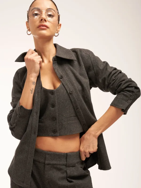 Bailey Long Sleeve Wool Shirt sold by Equipment