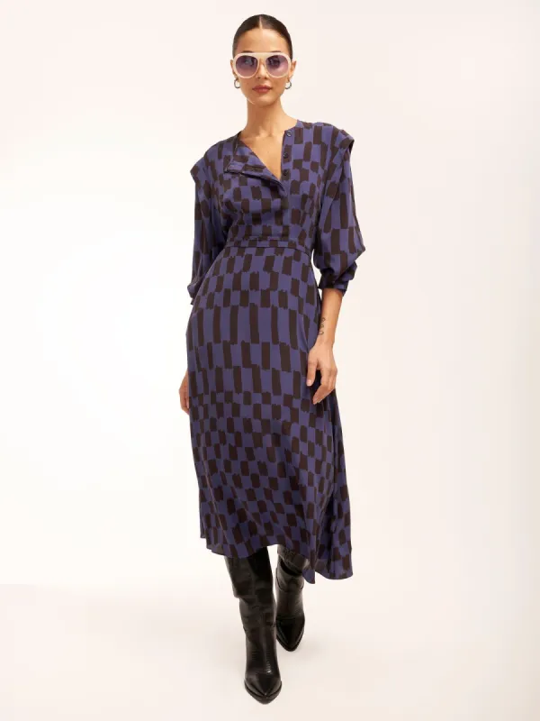 Rianne Midi Silk Dress sold by Equipment