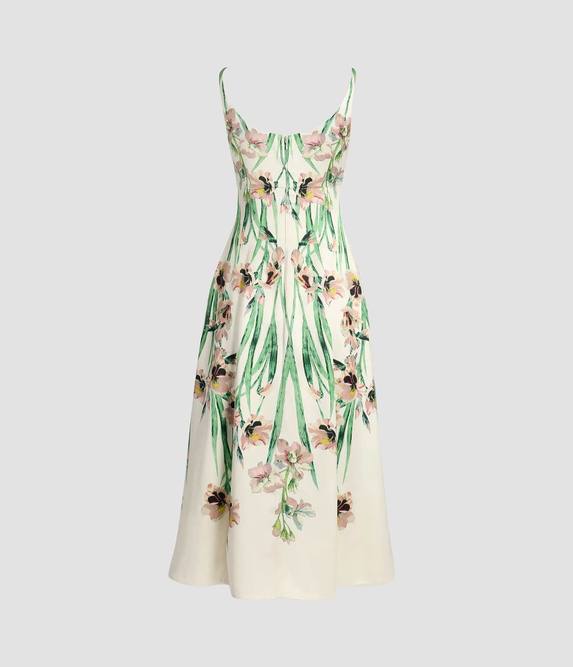 Floral Duchess Sleeveless Midi Dress sold by ERDEM product image thumbnail 3