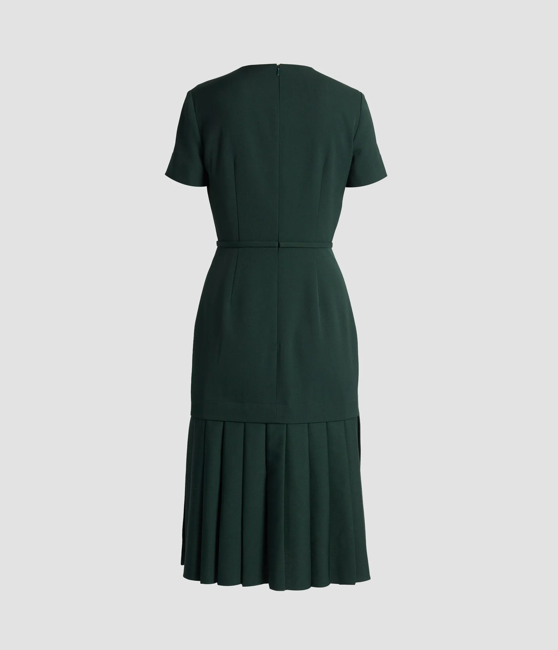 Pleatable Wool Tailored Midi Dress sold by ERDEM product image thumbnail 2