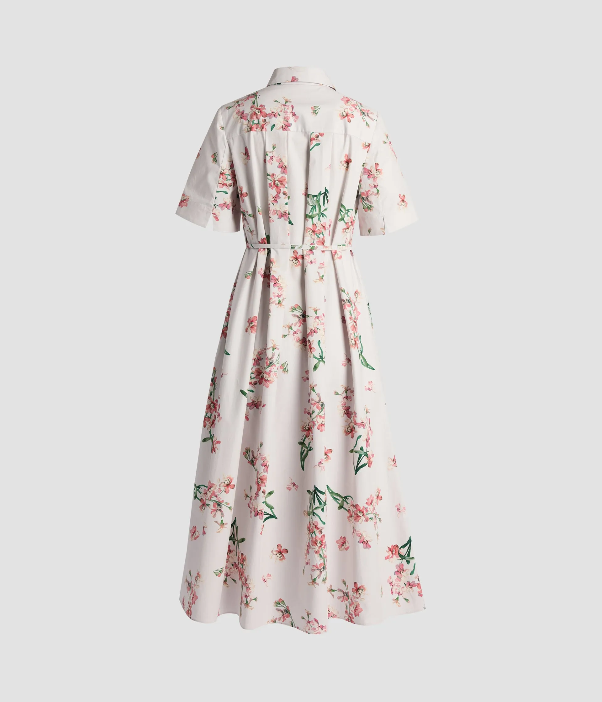 Floral Cotton Short Sleeve Midi Dress sold by ERDEM product image thumbnail 2