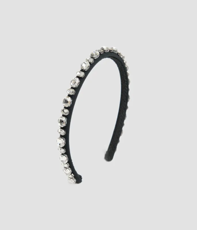 Narrow Emb Headband made by ERDEM