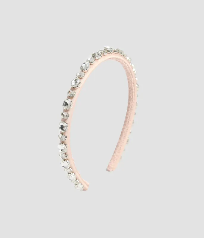 Narrow Emb Headband made by ERDEM