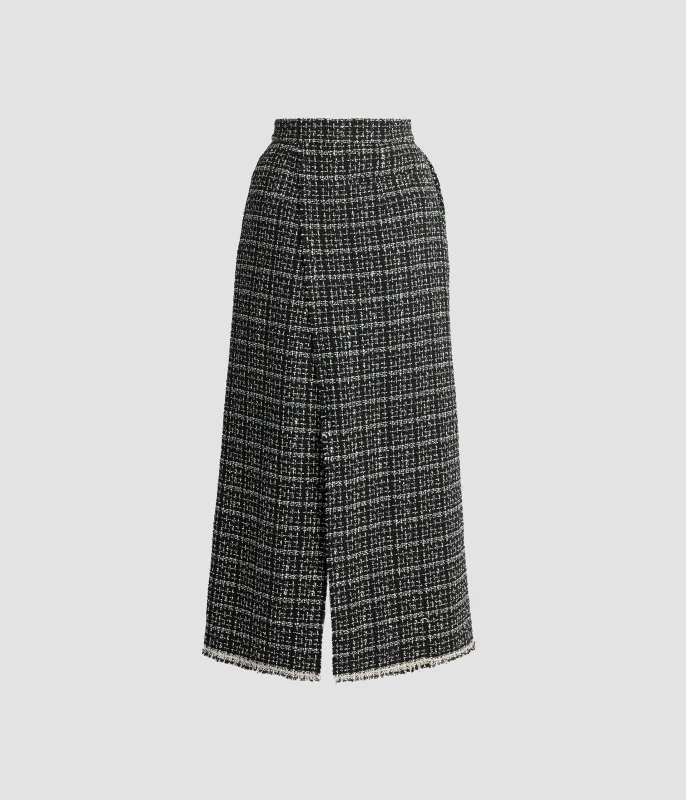 Tweed Midi Pencil Skirt sold by ERDEM