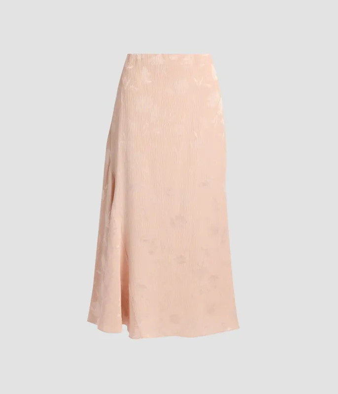 Floral Creponne Jacquard Midi Pencil Skirt sold by ERDEM