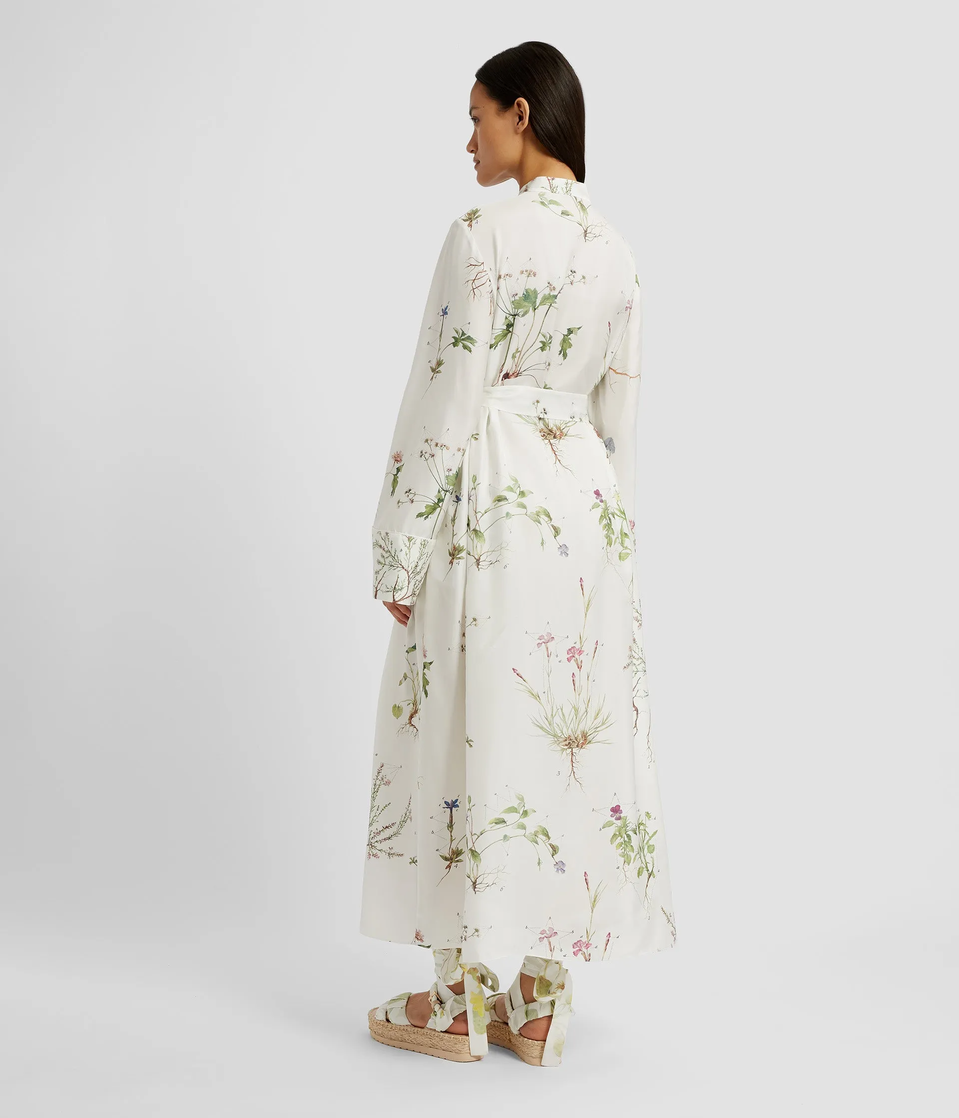 Long Sleeve Midi Dress sold by ERDEM product image thumbnail 3