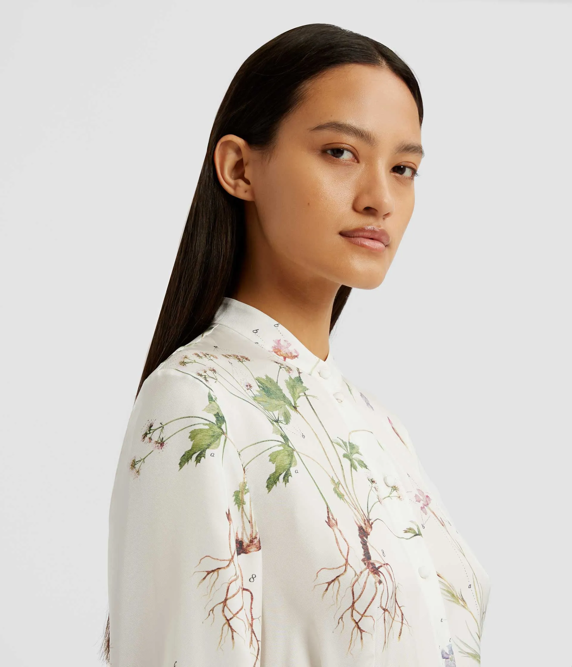 Long Sleeve Midi Dress sold by ERDEM product image thumbnail 4