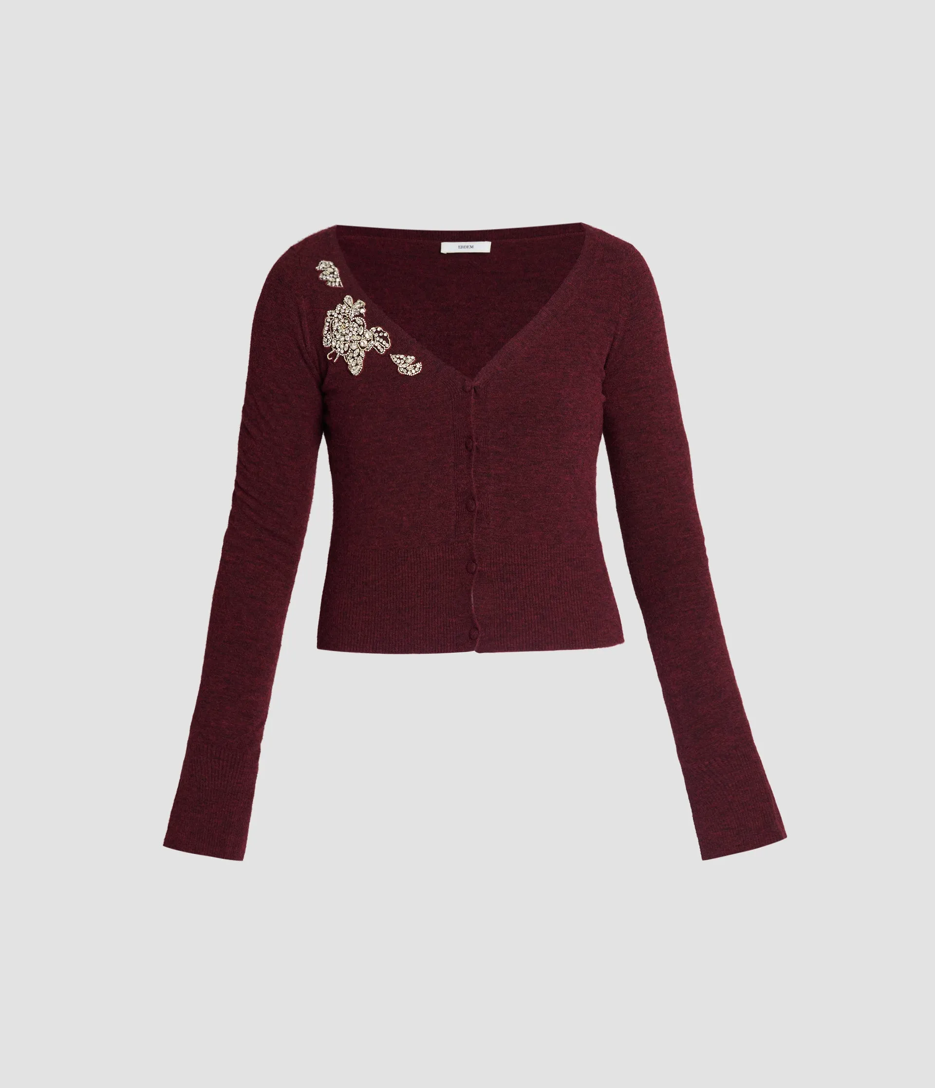 Embellished Cropped Cardigan sold by ERDEM