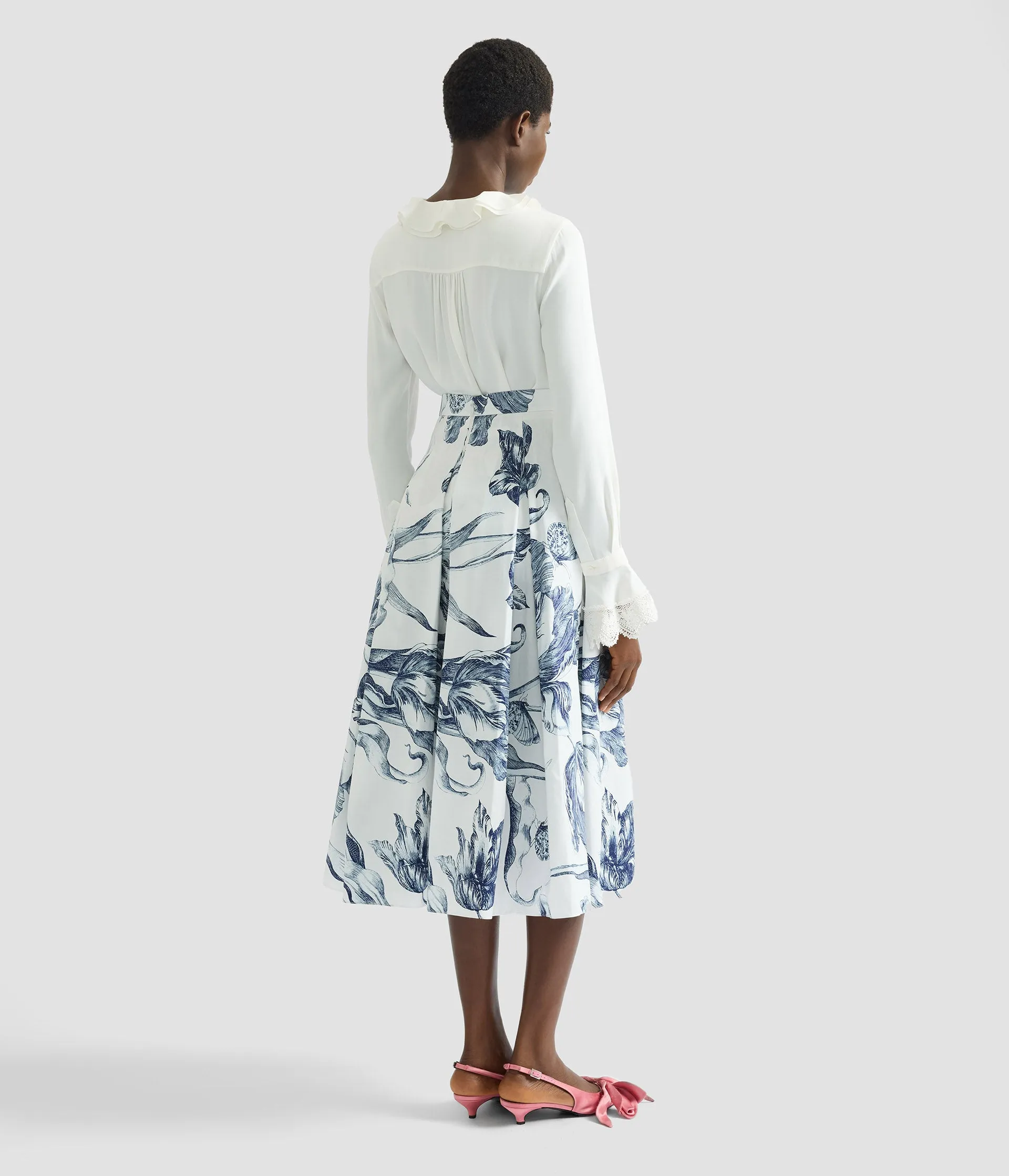 Cady Long Sleeve Shirt sold by ERDEM product image thumbnail 3